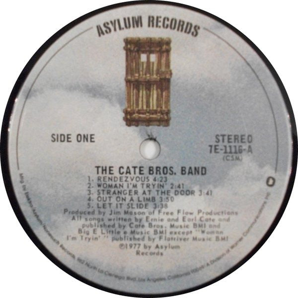 Cate Bros. Band : The Cate Bros. Band (LP, Album, San)