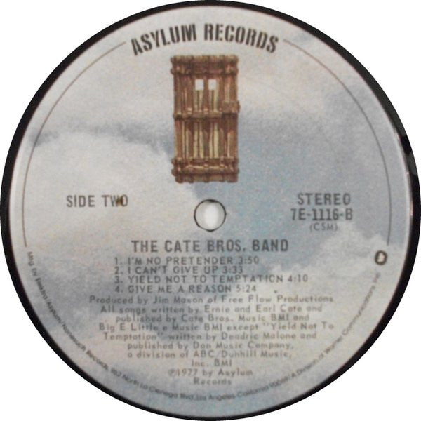 Cate Bros. Band : The Cate Bros. Band (LP, Album, San)