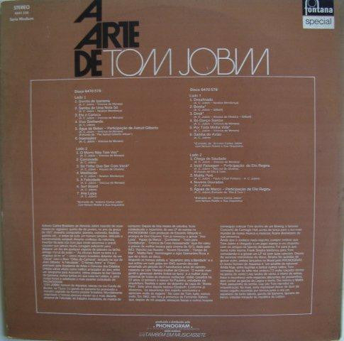 Antonio Carlos Jobim : A Arte De Tom Jobim (2xLP, Comp, Gat)