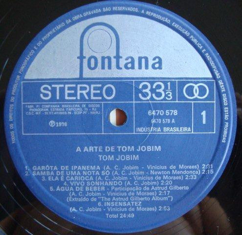 Antonio Carlos Jobim : A Arte De Tom Jobim (2xLP, Comp, Gat)