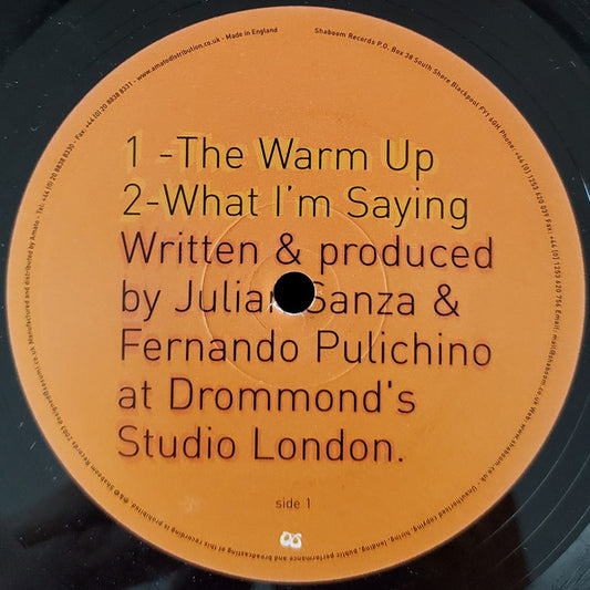 Julian & Fernando : The Warm Up / What I'm Saying (12")