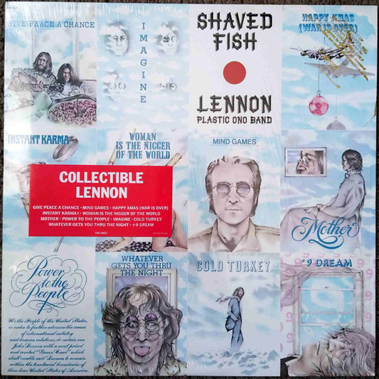 John Lennon / The Plastic Ono Band : Shaved Fish (LP, Comp, RP, Win)