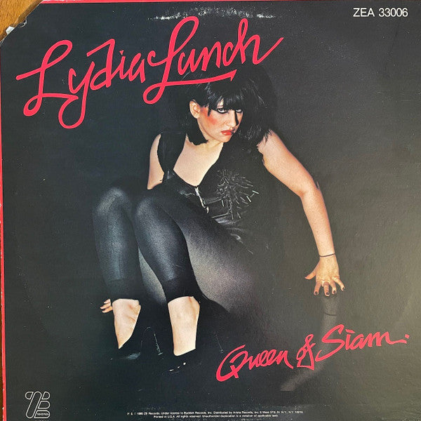 Lydia Lunch : Queen Of Siam (LP, Album, Ter)