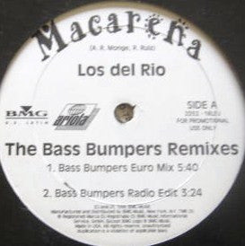 Los Del Rio : Macarena (The Bass Bumpers Remixes) (12", Promo)