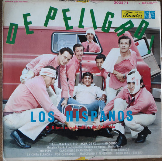 Los Hispanos : De Peligro! (LP, Album, Mono)