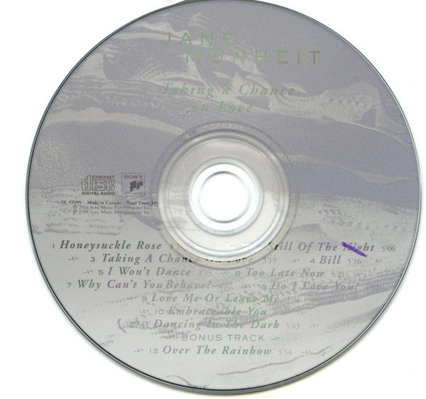 Jane Monheit : Taking A Chance On Love (CD, Album)