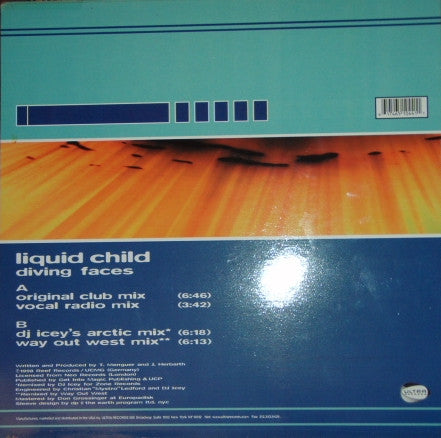 Liquid Child : Diving Faces (12")