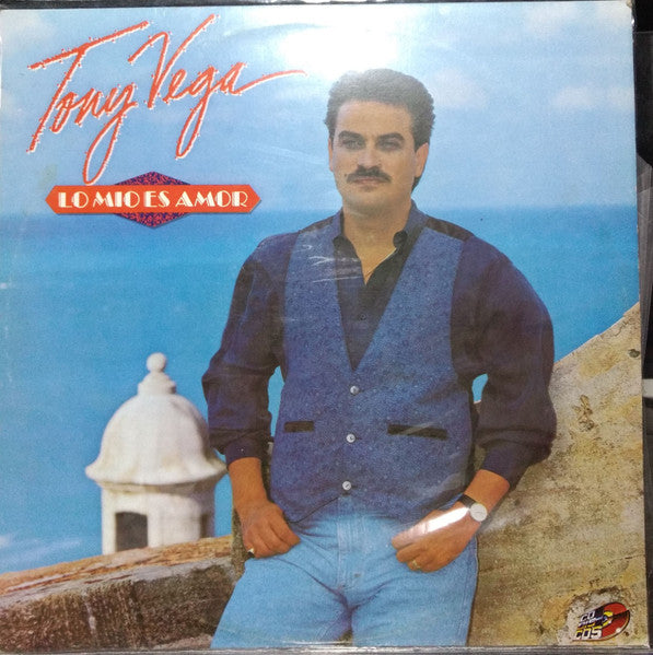 Tony Vega : Lo Mío Es Amor  (LP, Album)