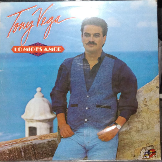 Tony Vega : Lo Mío Es Amor  (LP, Album)