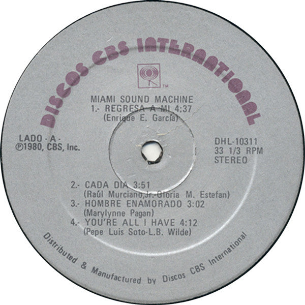 Miami Sound Machine : Miami Sound Machine (LP, Album)