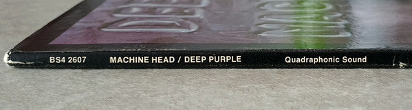 Deep Purple : Machine Head (LP, Album, Quad)