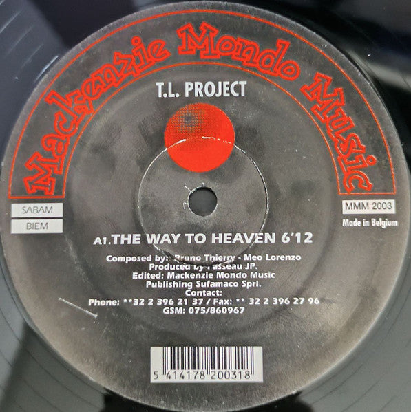 T.L. Project : The Way To Heaven (12")