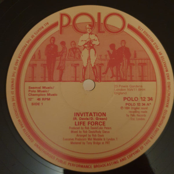 Life Force (2) : Invitation (12")