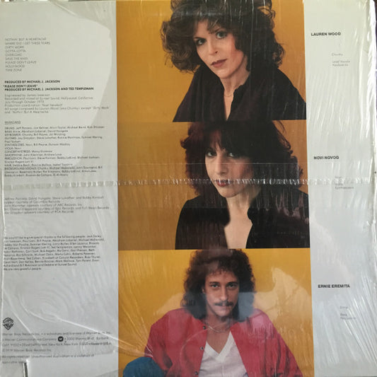 Lauren Wood Featuring Novi Novog & Ernie Eremita - Lauren Wood vinyl record, LP (Near Mint (NM or M-)) | Lulo Records