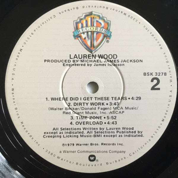 Lauren Wood Featuring Novi Novog & Ernie Eremita : Lauren Wood (LP, Album, Win)