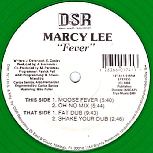 Marcy Lee : Fever (12", Gre)