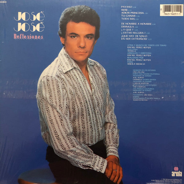 José José : Reflexiones (LP, Album)