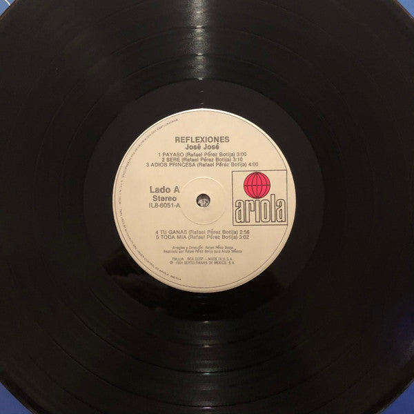 José José : Reflexiones (LP, Album)