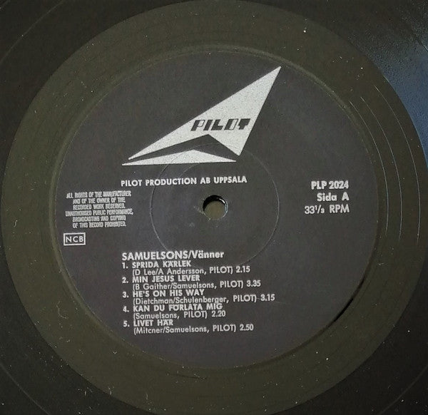 Samuelsons : Vänner (LP, Album)