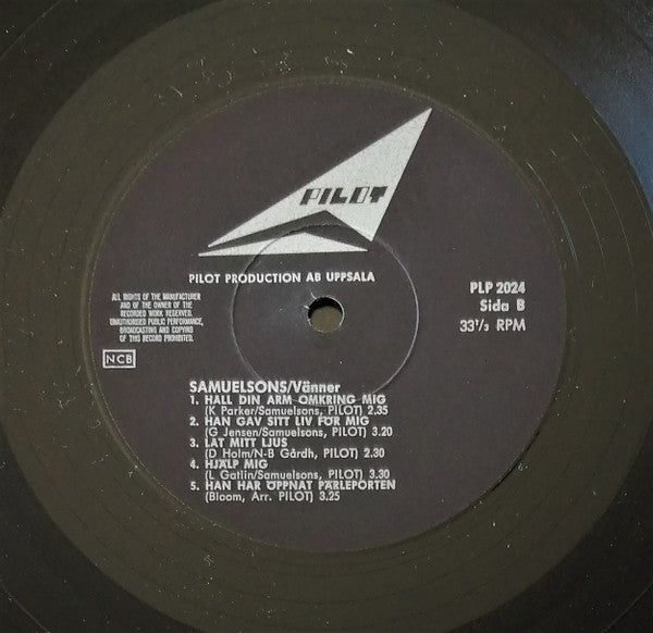 Samuelsons : Vänner (LP, Album)