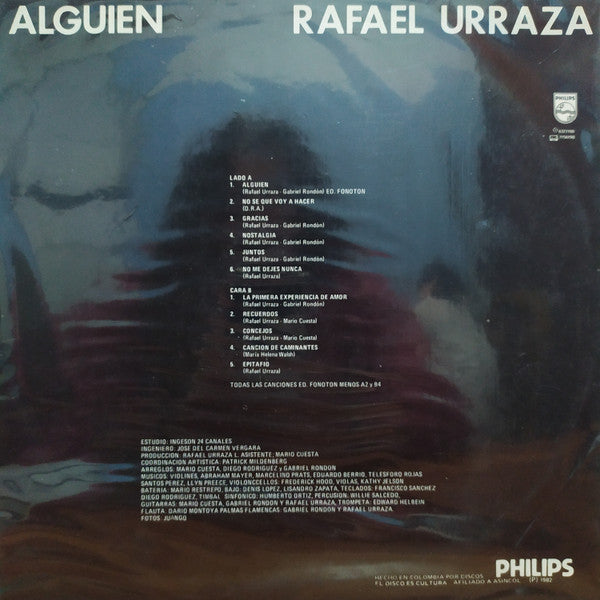 Rafael Urraza : Alguien (LP, Album)