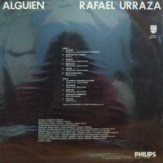 Rafael Urraza : Alguien (LP, Album)