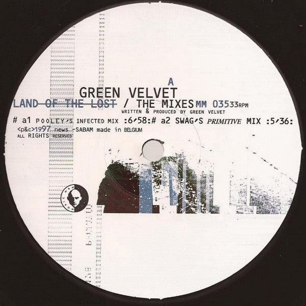 Green Velvet : Land Of The Lost / The Mixes (12")