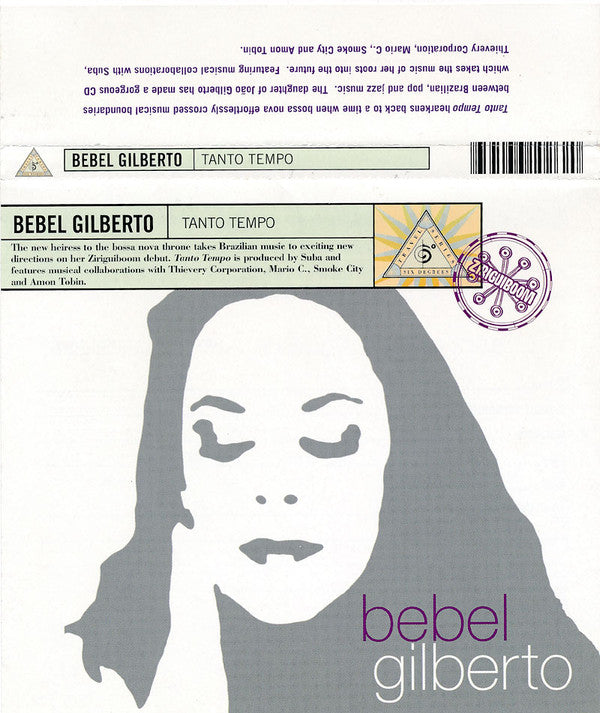 Bebel Gilberto : Tanto Tempo (CD, Album, Dig)