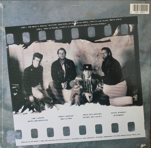 Stevie Ray Vaughan & Double Trouble : In Step (LP, Album)