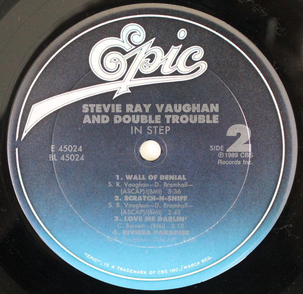 Stevie Ray Vaughan & Double Trouble : In Step (LP, Album)