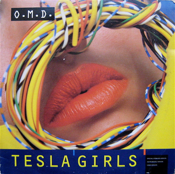 Orchestral Manoeuvres In The Dark : Tesla Girls (12", Promo)