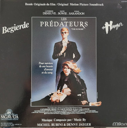 Michel Rubini & Denny Jaeger : Les Prédateurs (Bande Originale Du Film)  (LP, Album)