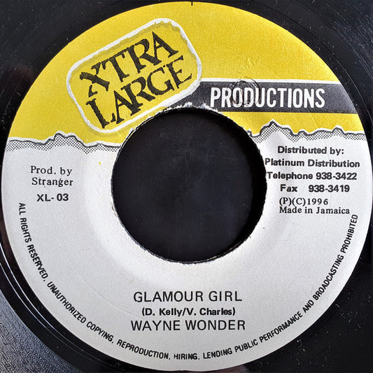 Wayne Wonder : Glamour Girl (7", Single)