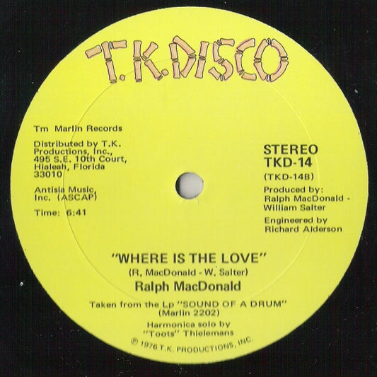Ralph MacDonald - Calypso Breakdown vinyl record, 12" (Very Good Plus (VG+)) | Lulo Records