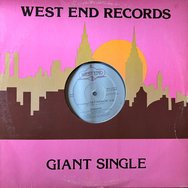 Bombers : (Everybody) Get Dancin' (12", Single)