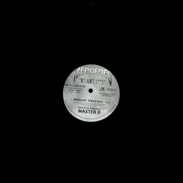 Mercedes (4) : N's Ain't S**t (12", Promo)