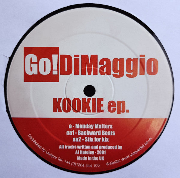 Go! Dimaggio : Kookie EP. (12", EP)