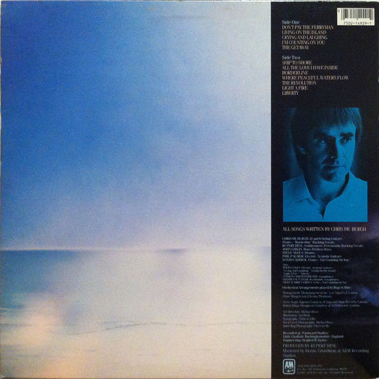 Chris de Burgh - The Getaway vinyl record, LP (Very Good Plus (VG+)) | Lulo Records
