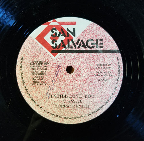 Scion Success / Terrence Smith (3) : Can't Leave Jah Alone / I Still Love You (12")