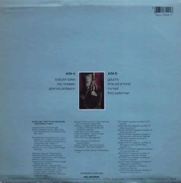 Steely Dan : Gaucho (LP, Album, RE)