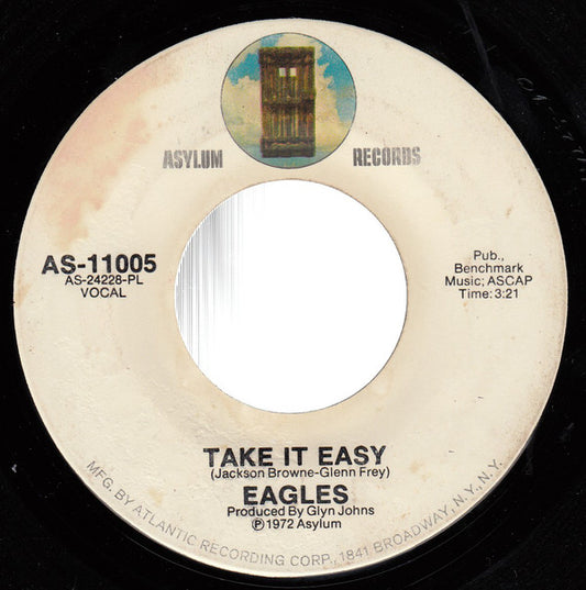 Eagles : Take It Easy (7", Mono, Pla)
