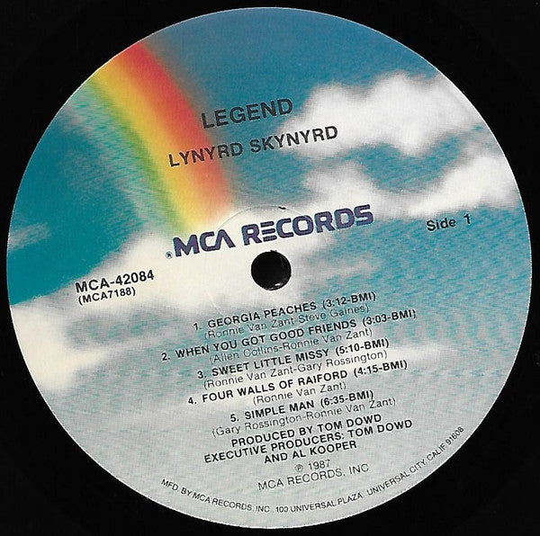 Lynyrd Skynyrd : Legend (LP, Album)