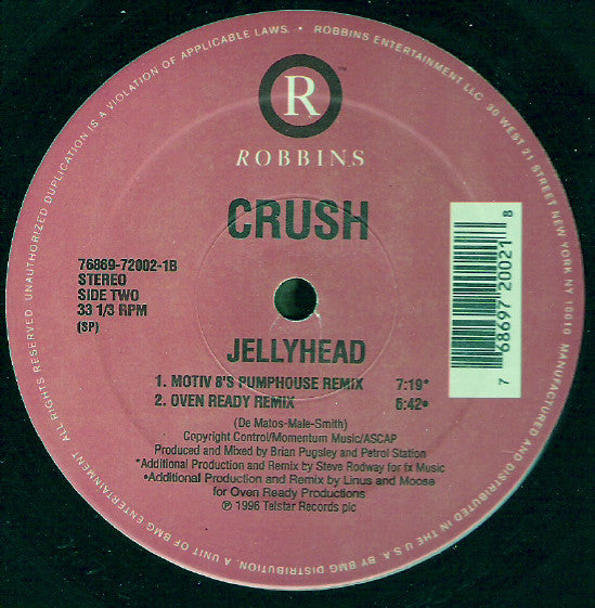 Crush : Jellyhead (12")