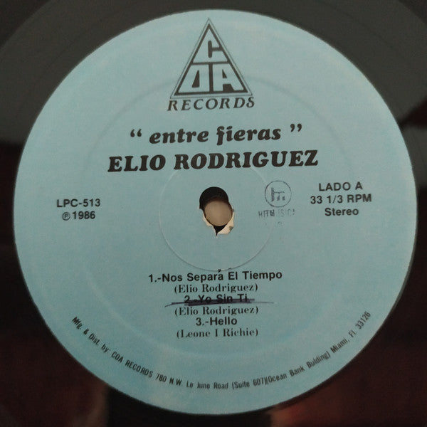Elio Rodriguez : Entre Fieras (LP, Album)