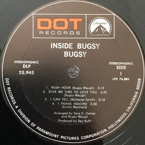 Bugsy* : Inside Bugsy (LP, Album, Mon)