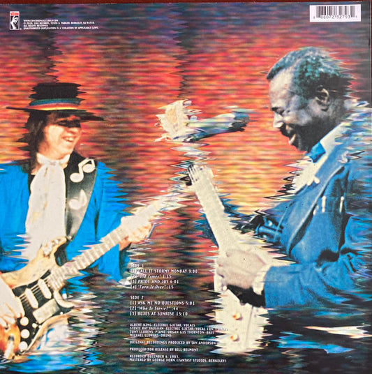 Albert King With Stevie Ray Vaughan : In Session (LP, Album, RE, Ann)