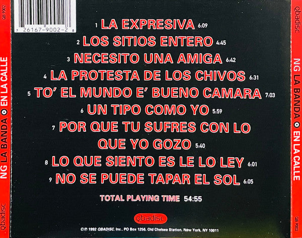 NG La Banda : En La Calle (CD, Comp, RE)