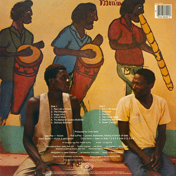 Iggy Pop : Zombie Birdhouse (LP, Album, Ter)