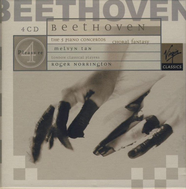 Melvyn Tan ; London Classical Players, Roger Norrington / Ludwig Van Beethoven : The 5 Piano Concertos / Choral Fantasy (4xCD, Album + Box, Comp)