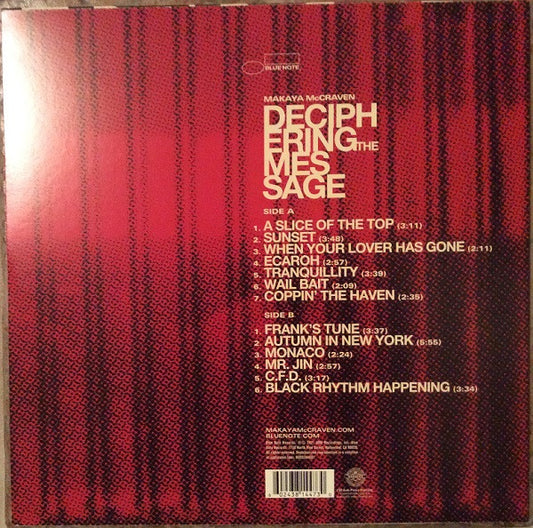 Makaya McCraven : Deciphering The Message (LP, Album)